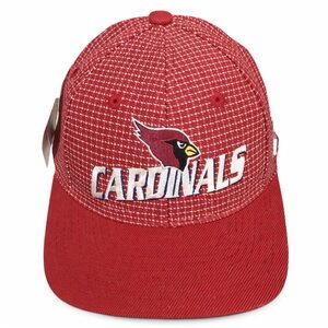 Vintage 90s Arizona Cardinals Logo Athletic NFL Strapback Hat NWT OSFM